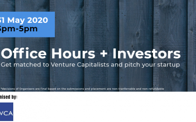 MVCA Workshop 31 May 2021 : Office hours with Investors